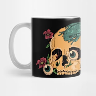 Skull Frog T-Shirt Mug